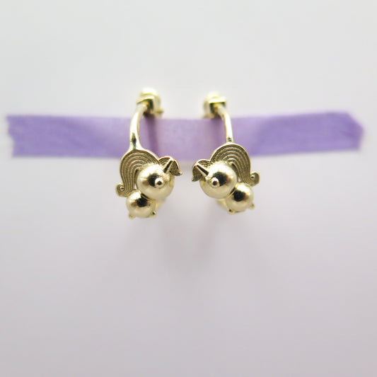 JEDNOROŽEC - CELOZLATÝ - MOONFIRST - 14kt zlato / skladem